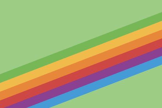 Wallpaper Heritage Stripe Green 4K