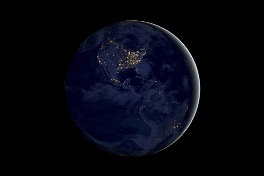 Wallpaper Earth Night