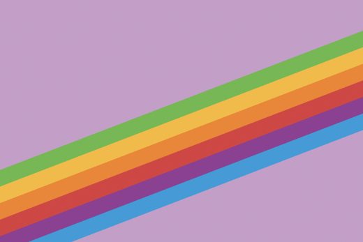 Wallpaper Heritage Stripe Purple