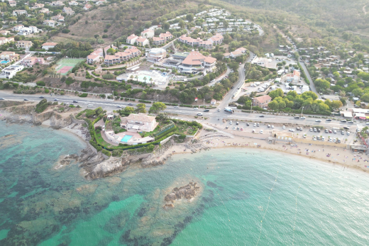 Bird's-eye view of La Gaillarde