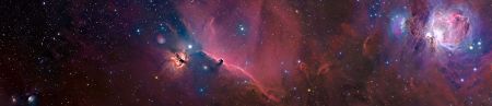 Panorama Orion Constellation