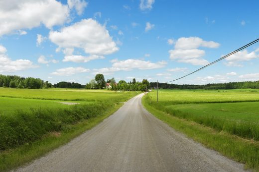 Panoramic Country Wallpaper